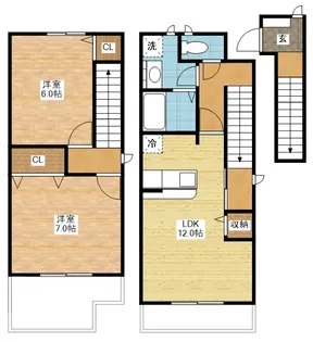 プロヴァンスの間取り