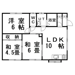 ハイツ園【2階】の間取り