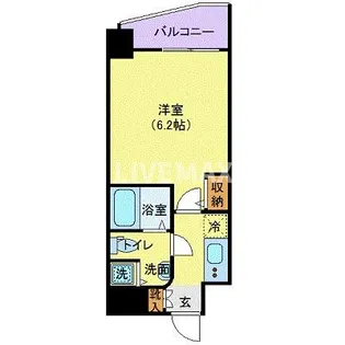 マリオン南青山【11階】の間取り