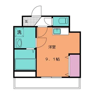 千葉県市川市市川南3【マンション】の間取り