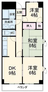 KRプラザ【2階】の間取り