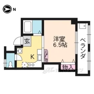 葛城マンション【3階】の間取り