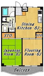 アメニティヴィラ【2階】の間取り