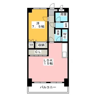 メゾン・ド・セピア【4階】の間取り