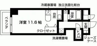 ブランメゾン堀川【6階】の間取り