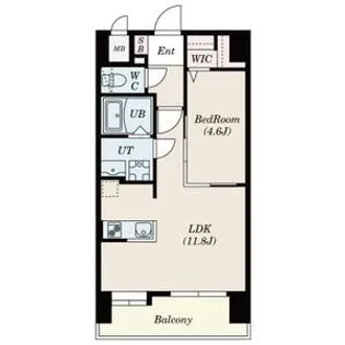 S RESIDENCE久留米六ツ門abreastI【2階】の間取り