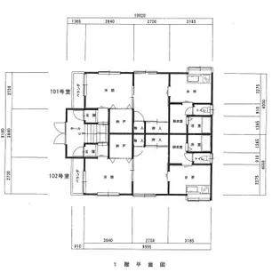 メゾン桔梗【1階】の間取り