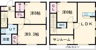 茨城県つくば市東光台3【一戸建】の間取り