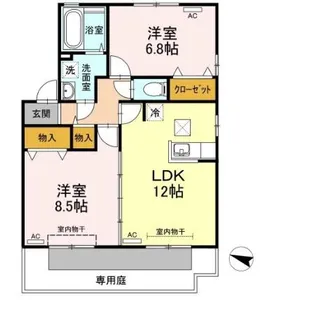 ステージハイツ【2階】の間取り