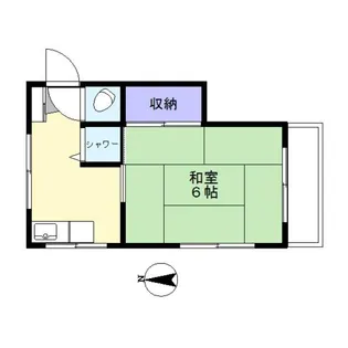 平和ハウス【2階】の間取り