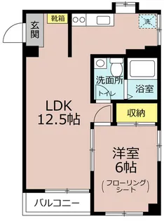 Dwell 50【3階】の間取り