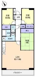 エスポワール八千代【6階】の間取り
