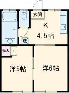 朝陽とさんぽのフェリーチェ【1階】の間取り