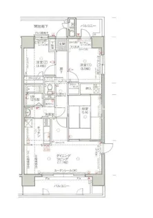 ダイアパレス太田第2【10階】の間取り