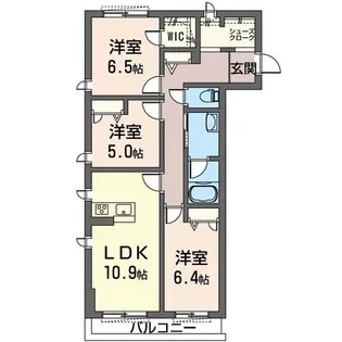 crescente pal【SHM】【1階】の間取り