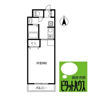 プレステージレジデンス南矢三【3階】の間取り