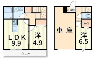 MER五番館【1階】の間取り