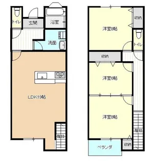 熊本県熊本市北区龍田8【一戸建】の間取り