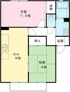 サンビレッジ東台 C【2階】の間取り