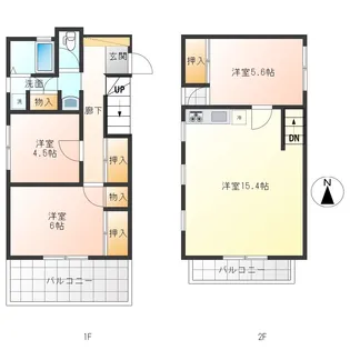 静岡県駿東郡長泉町納米里【一戸建】の間取り