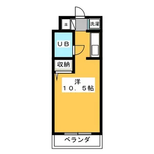 パークヒルズアトリエ【4階】の間取り