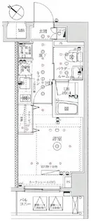 イアース横濱関内【5階】の間取り