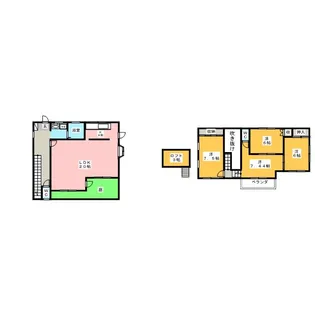 群馬県佐波郡玉村町大字五料【一戸建】の間取り