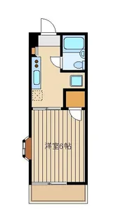 ホワイトハイム【1階】の間取り