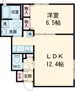 グリナ―ジュ桜新町【1階】の間取り