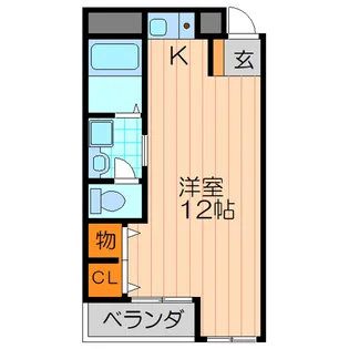 サイレント1【2階】の間取り