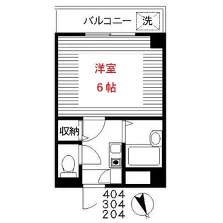 ウィスタリヤハイム【2階】の間取り