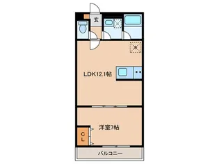 casa sinfonia【2階】の間取り