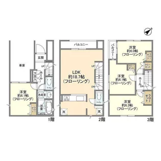 埼玉県川口市元郷5【一戸建】の間取り