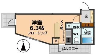 東京都杉並区永福3【マンション】の間取り