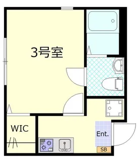 神奈川県横浜市鶴見区平安町1【アパート】の間取り