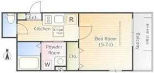 Culfe【1階】の間取り