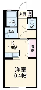 レグルス【2階】の間取り