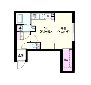 NSGATE中野坂上【3階】の間取り