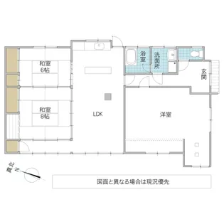 茨城県水戸市堀町【一戸建】の間取り