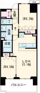 東京都墨田区押上2【マンション】の間取り