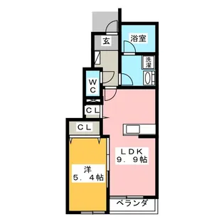 イース(Eace)【1階】の間取り