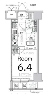 CREST TAPP新横浜【7階】の間取り
