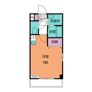 アセットII【3階】の間取り