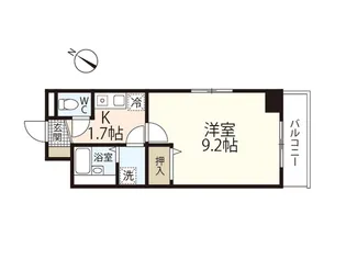グランコート【2階】の間取り