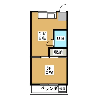 新草萌苑【2階】の間取り