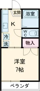 サンコウハイツ(改)【2階】の間取り
