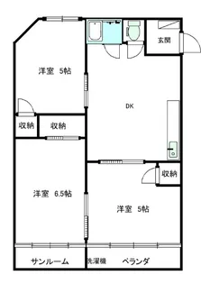 グレイス高尾【2階】の間取り