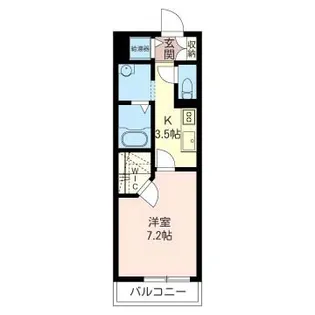 マストライフ松戸1【2階】の間取り