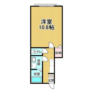 ビューラー下妻【1階】の間取り