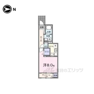 エテルノ大成H&Z【1階】の間取り